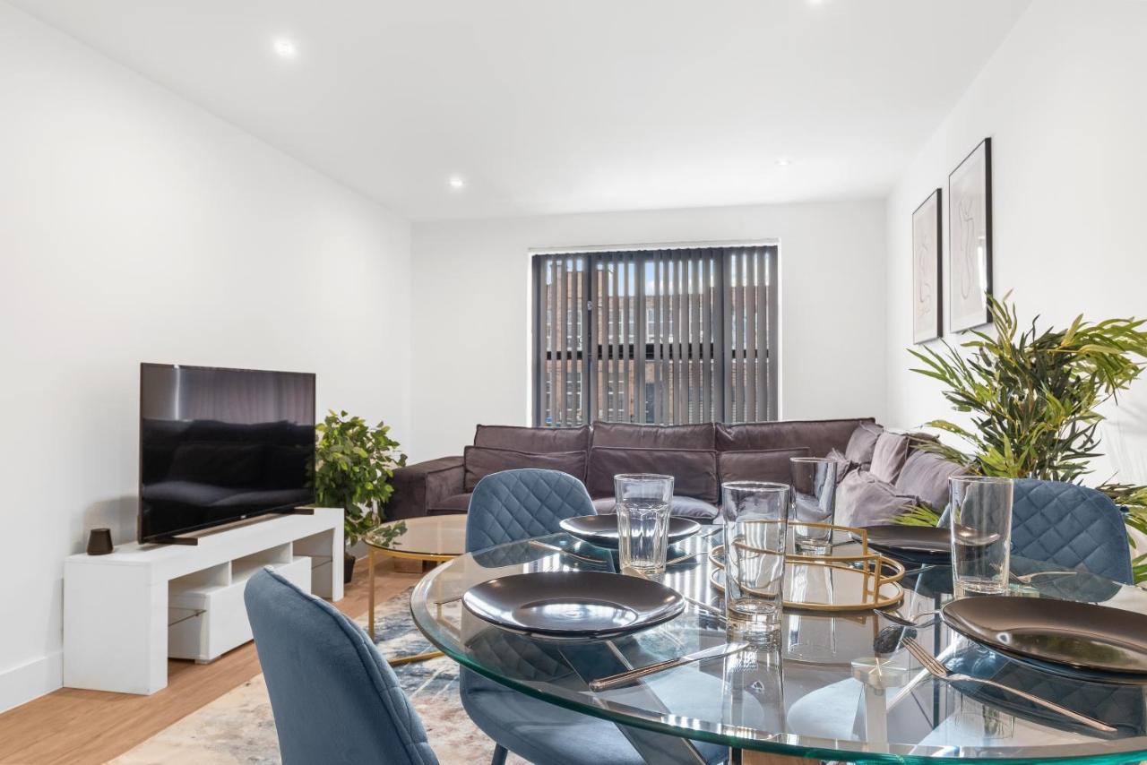 Ebra Stays - Choice Of 2 Or 3 Individual Beds - Luxury New Build Apartment ✪ City Centre, Digbeth ✓ Smart Tv'S & Large Corner Sofa - Birmingham Exterior photo